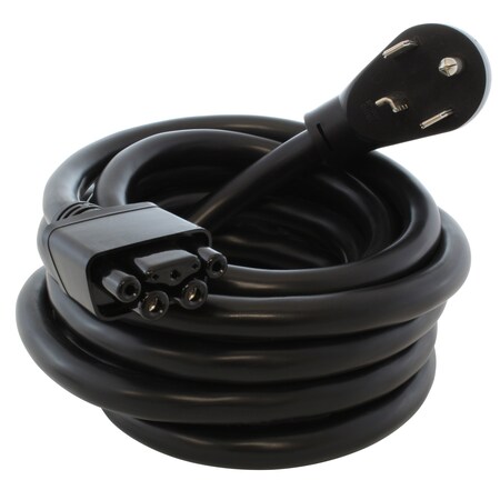 Ac Works 15ft 24A Gen 2 EV Charging NEMA 14-30 Adapter For Gen. II Tesla Mobile Connector G2EV1430-24A-15
